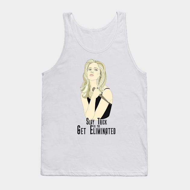 Buffy Beyoncé Tank Top by Eyeballkid-